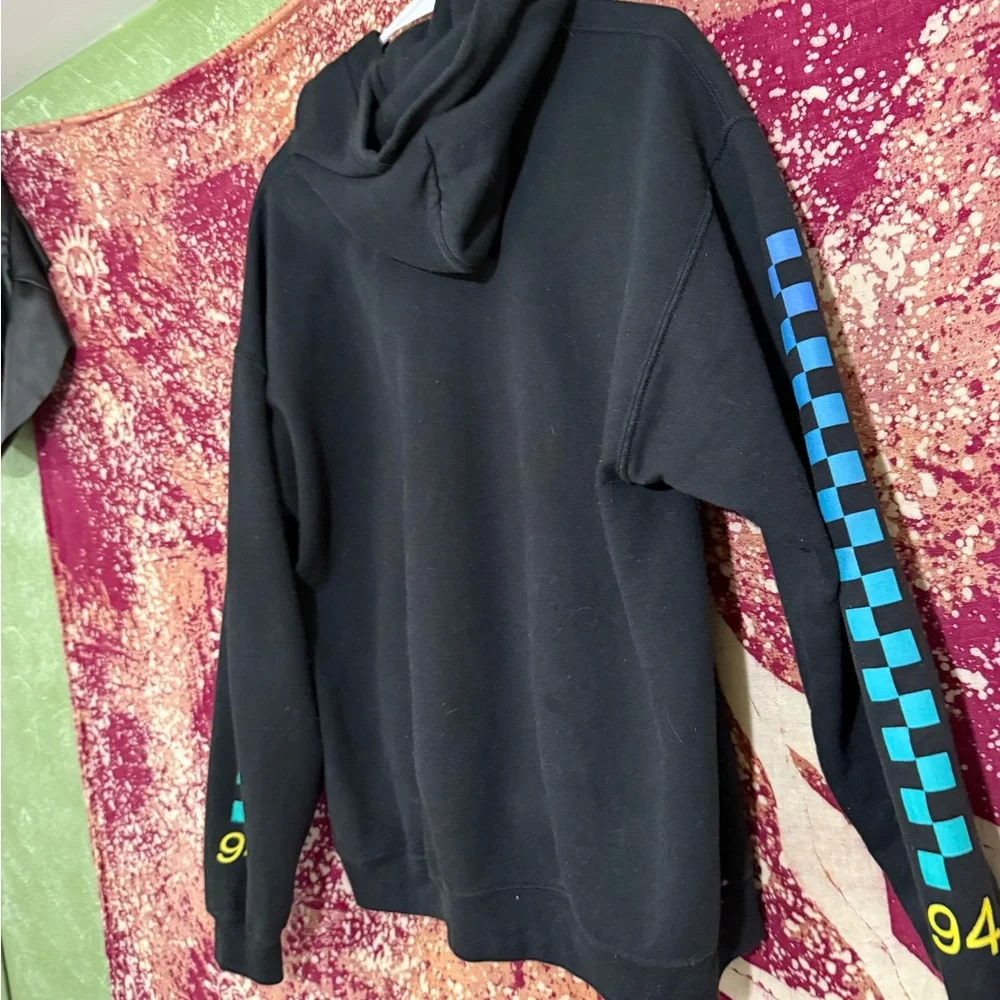 Sony Black Hoodie with PlayStation Console Design